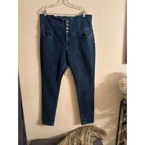 Chic Denim high waisted skinny jeans